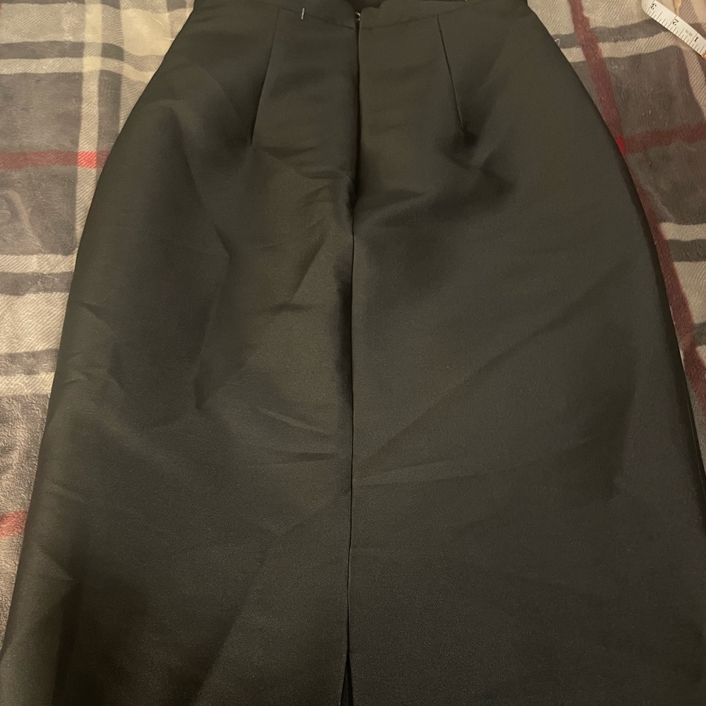 Sachin + Babi Black Pencil Skirt Size 26 NWT | Classic High Waist Midi - Picture 5 of 7